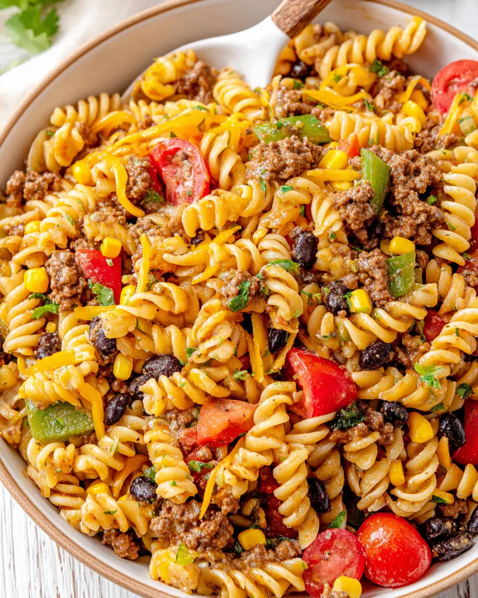 Cowboy Pasta Salad: Easy & Delicious Recipe for All