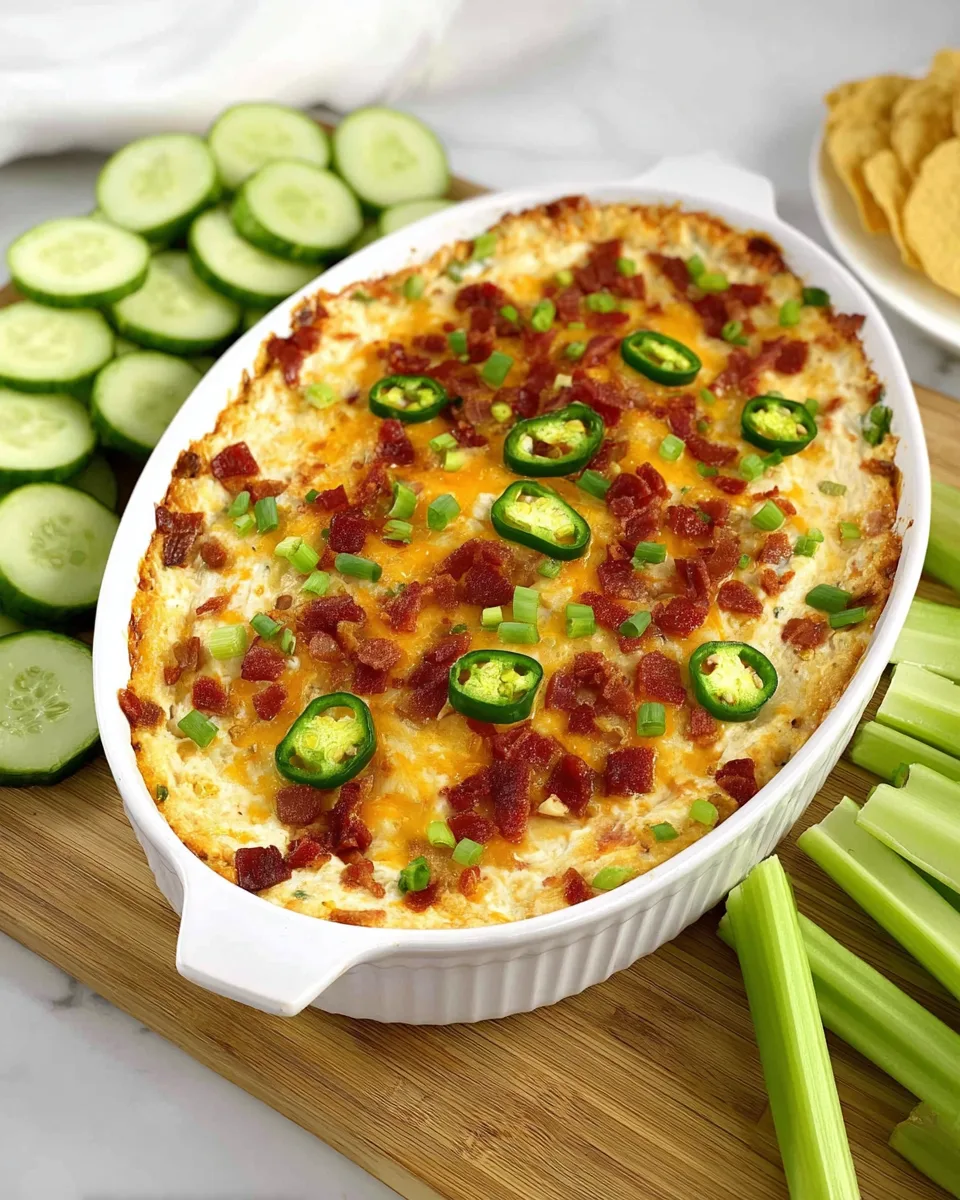 Creamy & Spicy Jalapeño Popper Chicken Dip Recipe!