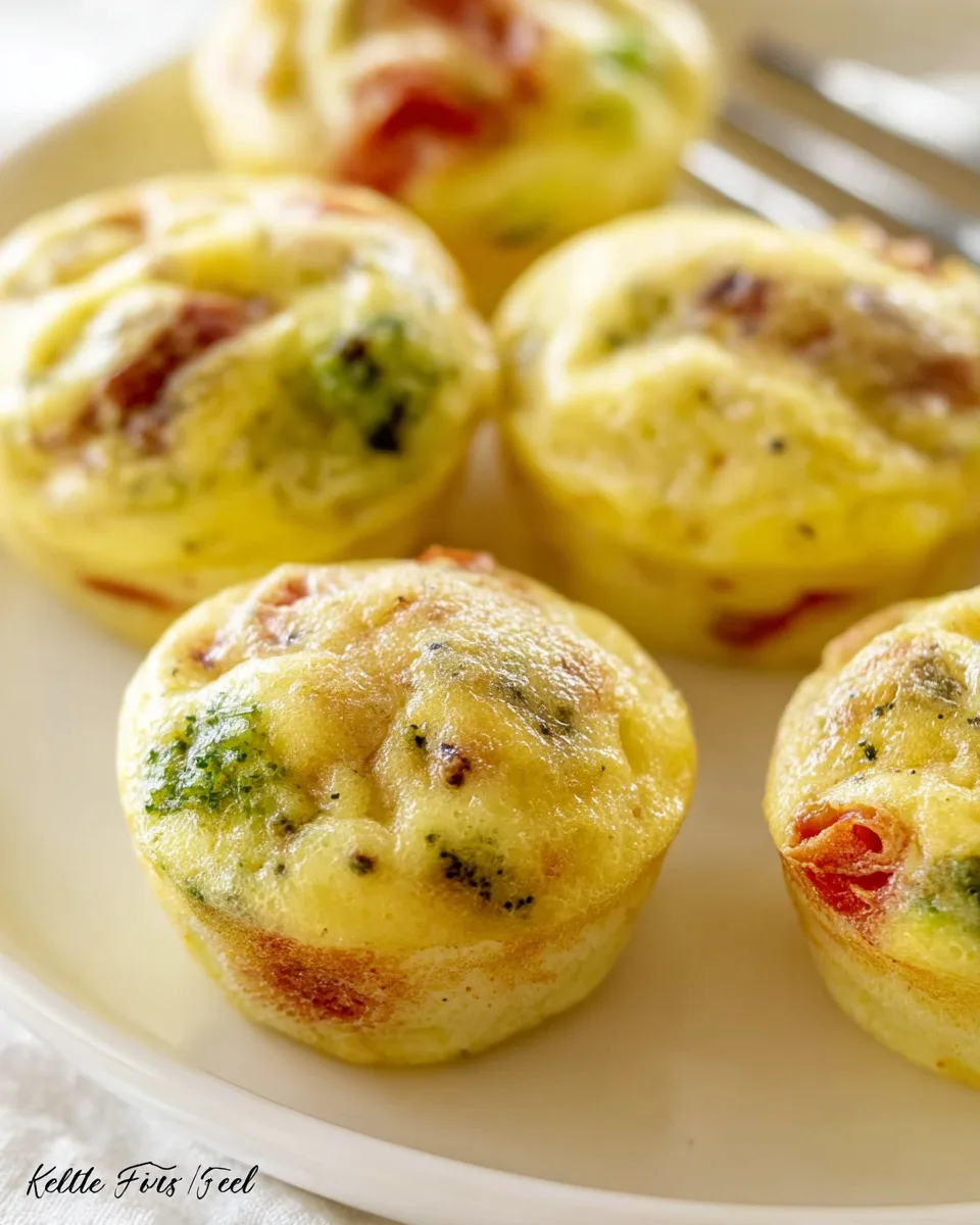 Dairy-Free Morning Egg Bites! Healthy Breakfast
