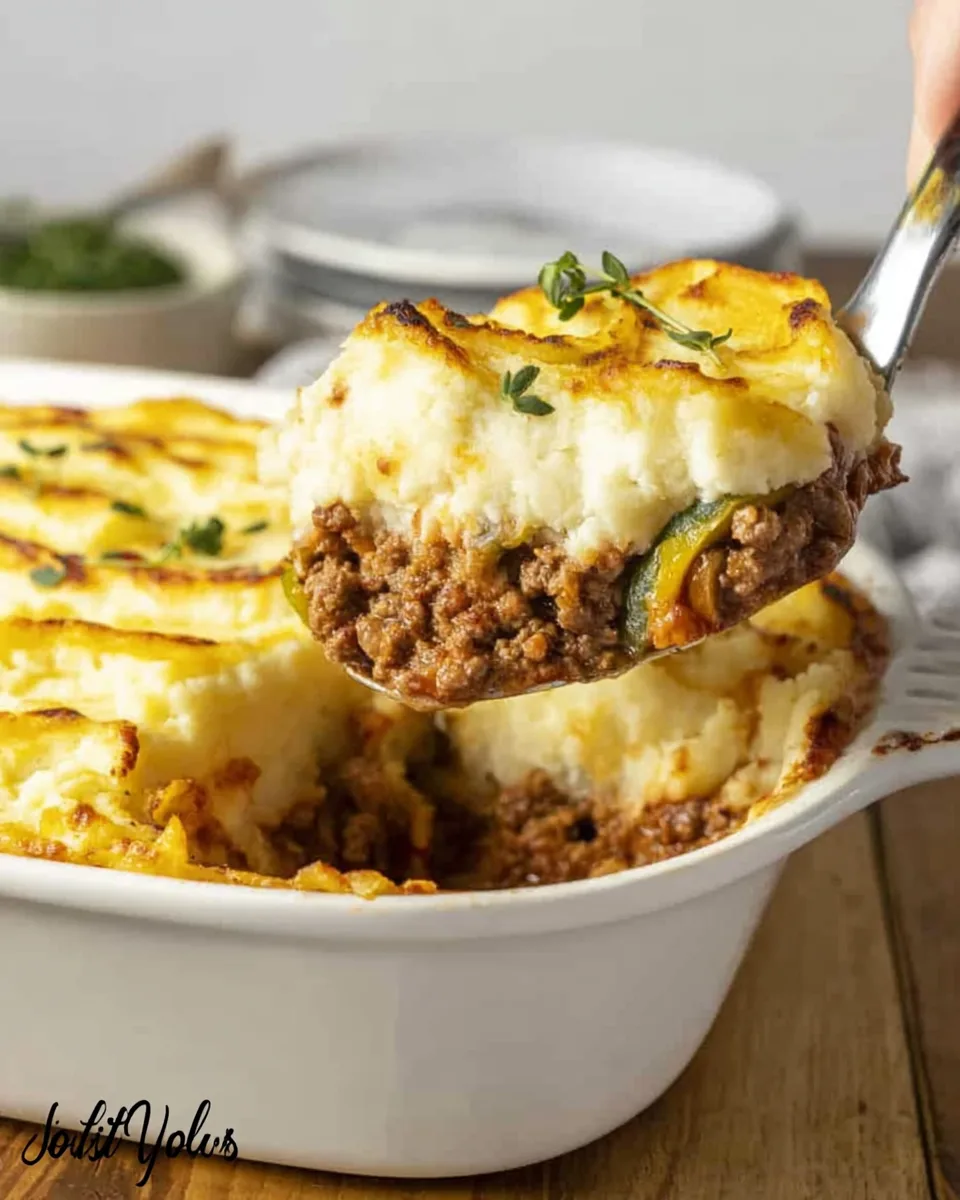 Delicious Keto Shepherd's Pie with Cauliflower