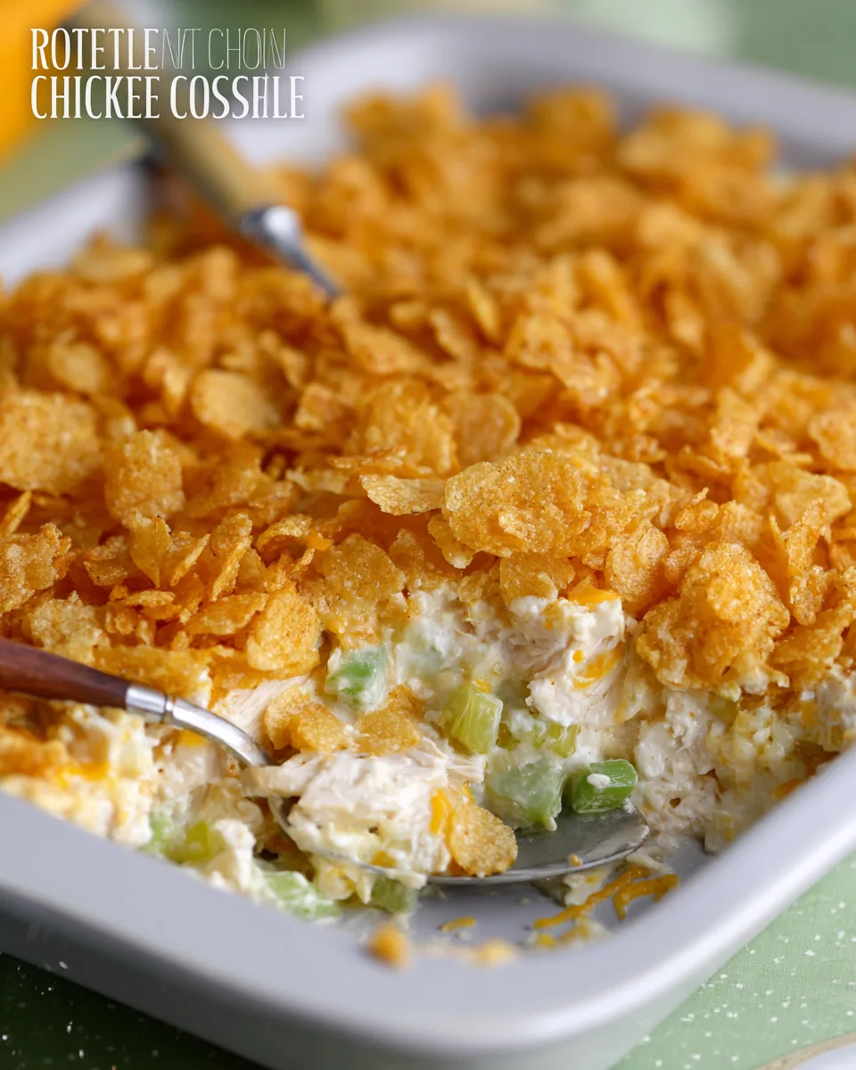 Delicious Rotisserie Chicken & Rice Casserole!