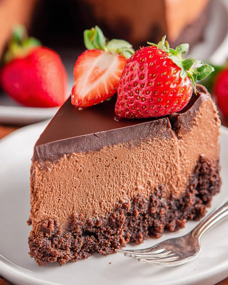 Divine Chocolate Cheesecake Delight Easy Recipe Now