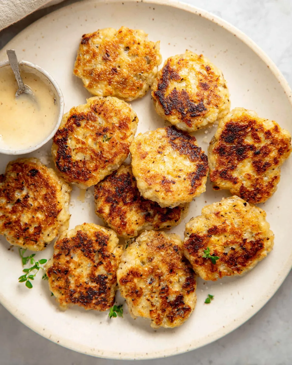 Easy 3-Ingredient Ranch Chicken Fritters Recipe