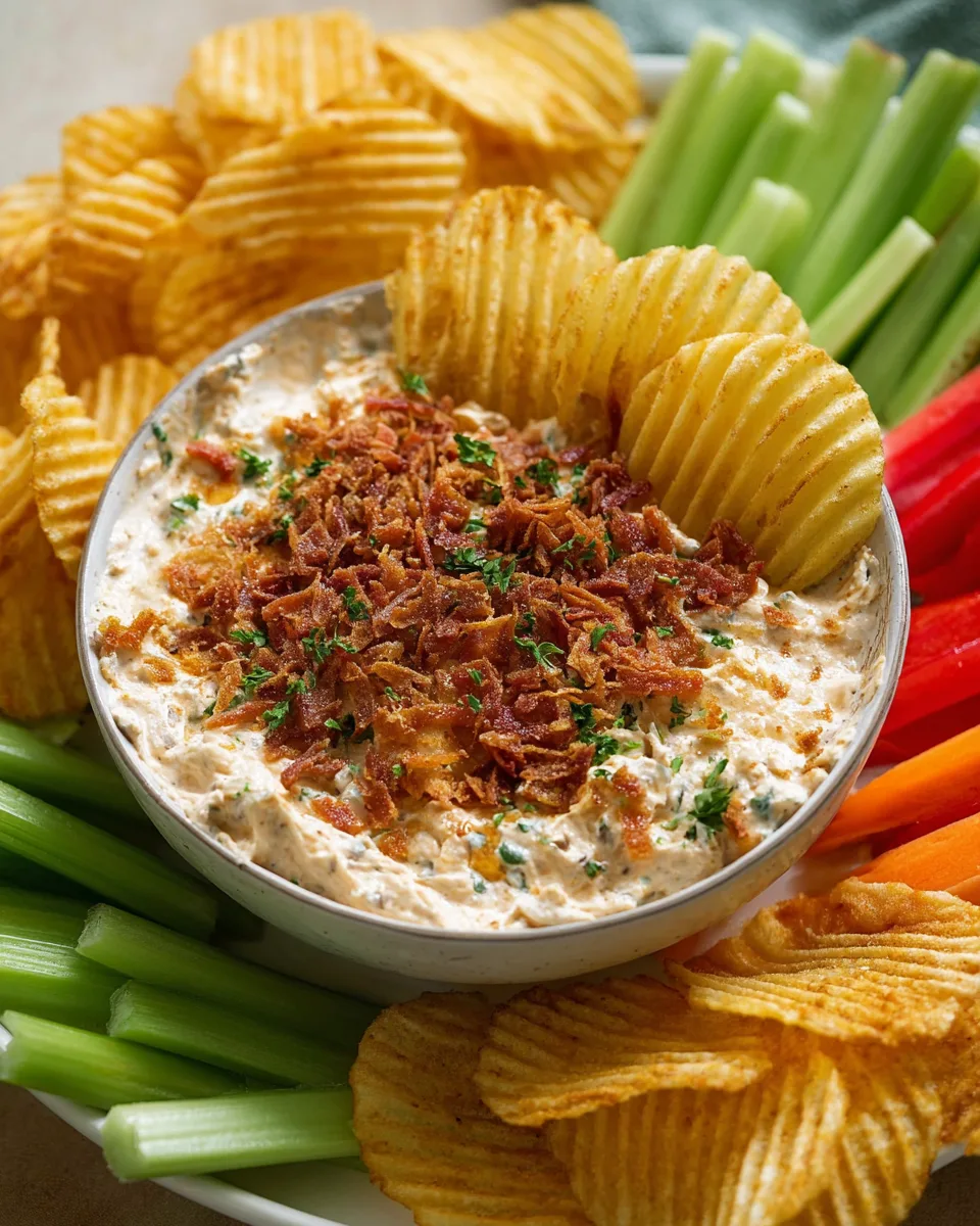 Easy 5-Minute French Onion Dip Ultimate Recipe