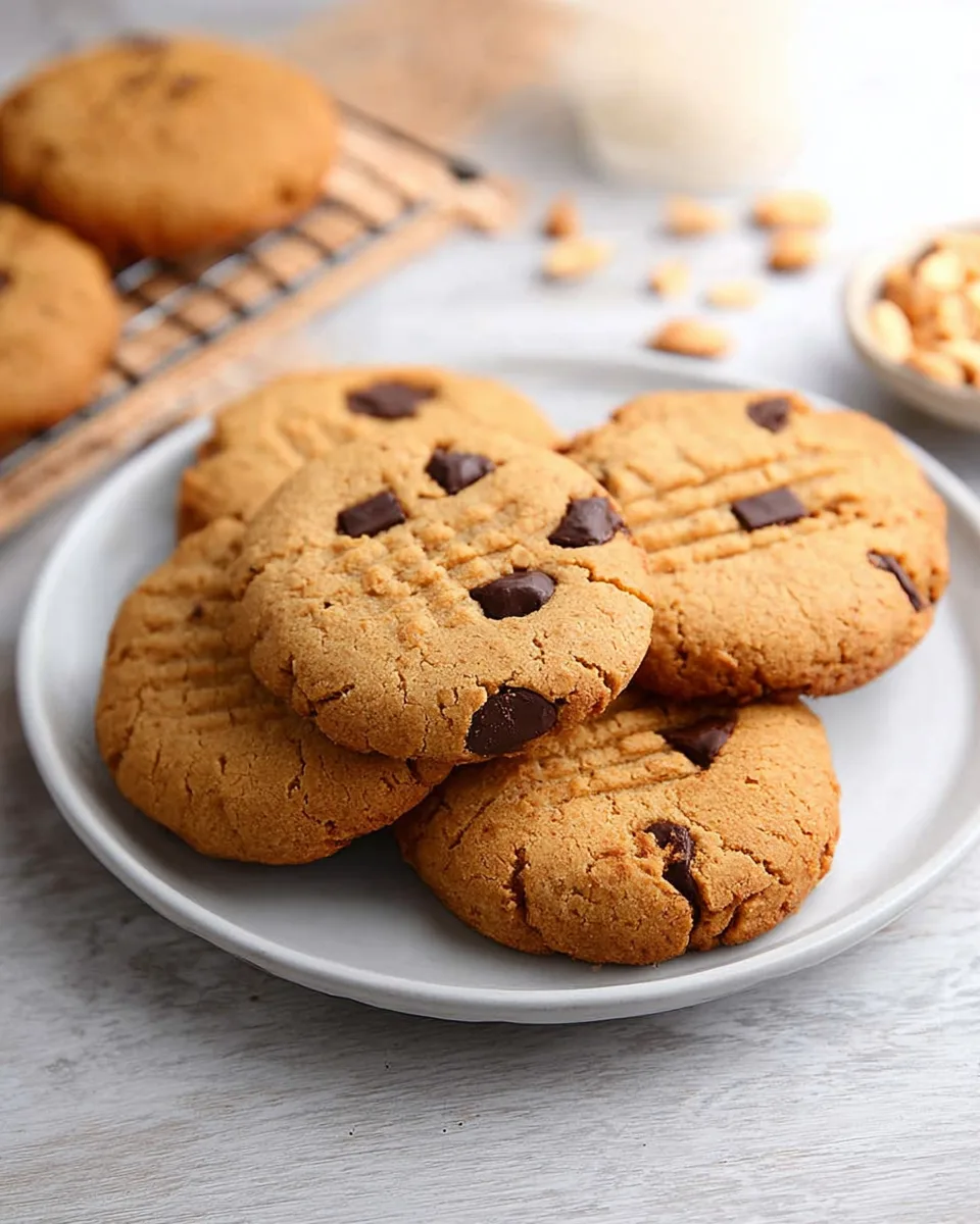 Easy Air Fryer Keto Peanut Butter Cookies Recipe