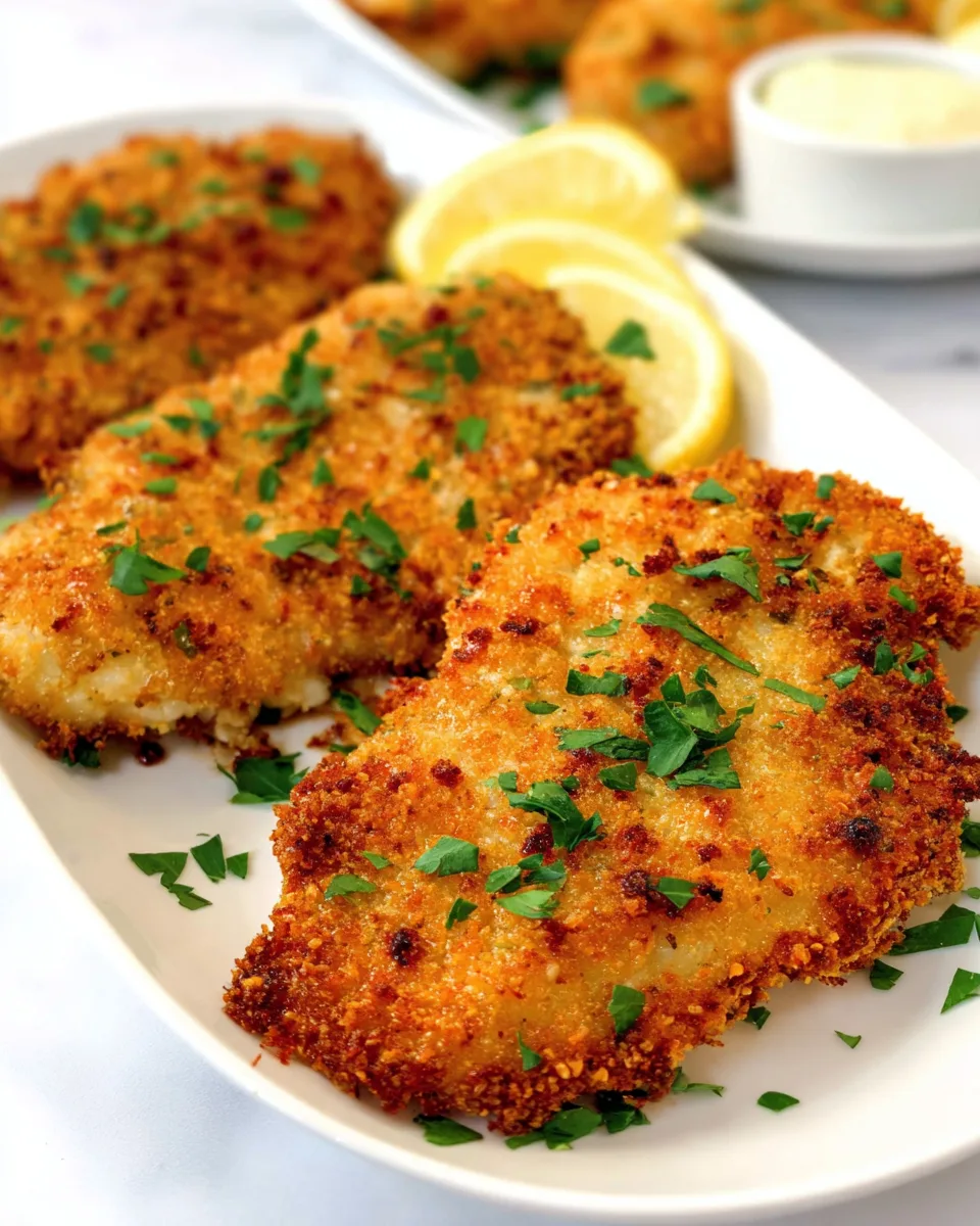 Easy Air Fryer Parmesan Crusted Chicken Recipe