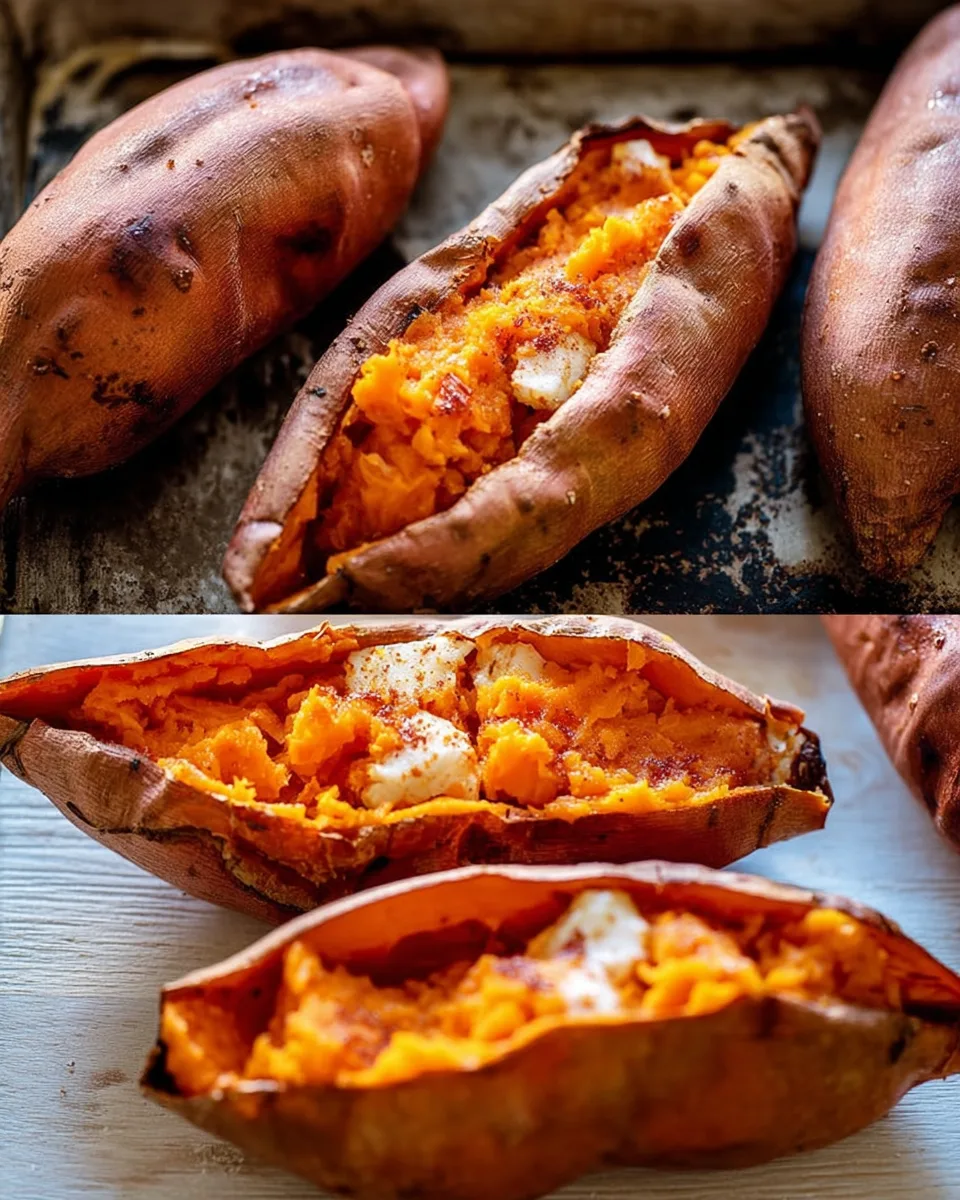 Easy Baked Sweet Potatoes: A Simple & Delicious Meal