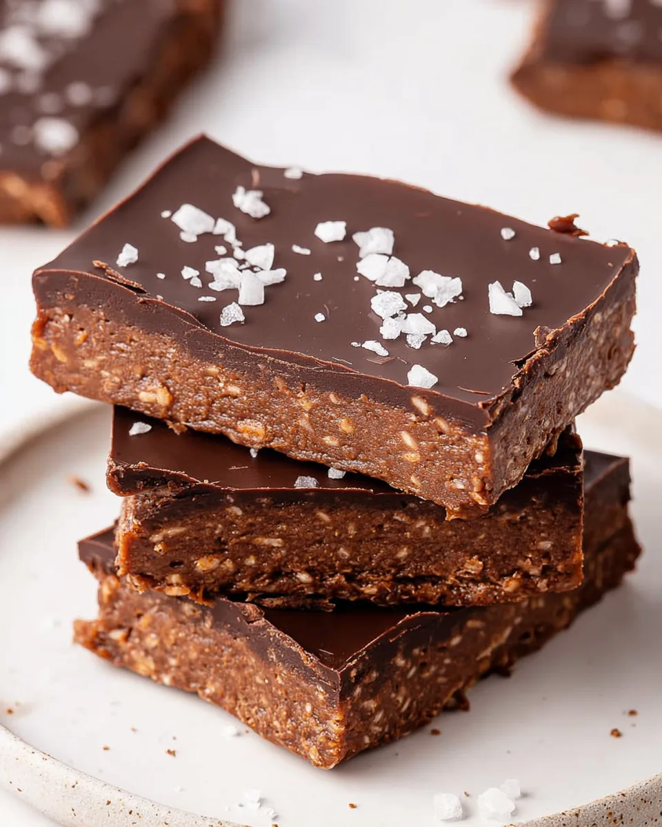 Easy Chocolate Protein Bars: Quick & Healthy Recipe!