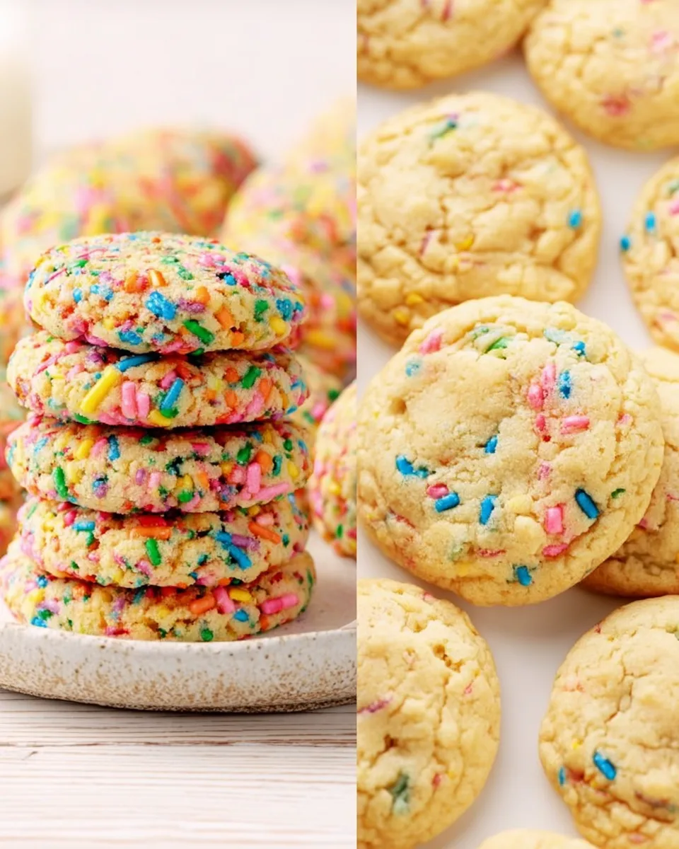 Easy Funfetti Celebration Cookies! Best New Recipe