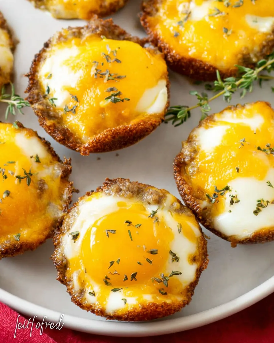 Easy Grab-and-Go Sausage & Egg Muffins Breakfast!