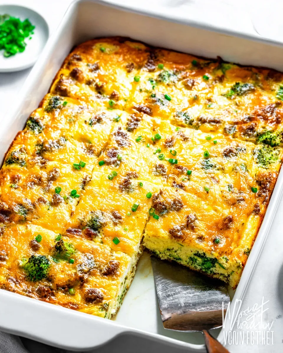 Easy & Healthy Keto Breakfast Casserole Meal Prep