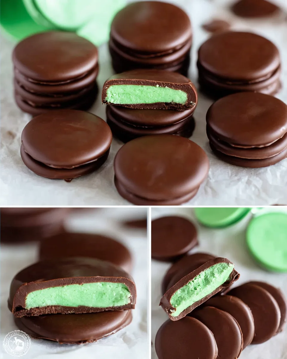 Easy Homemade Chocolate Mint Patties Dessert Ideas