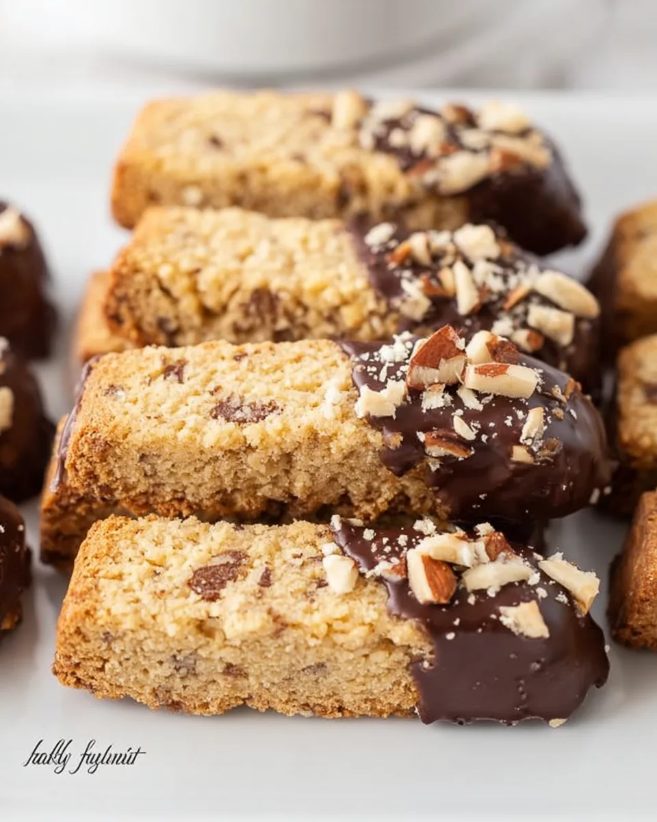 Easy Keto Almond Biscotti - Low Carb Healthy Snack