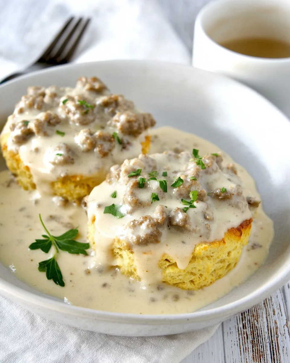 Easy Keto Biscuits and Gravy: The Perfect Recipe!