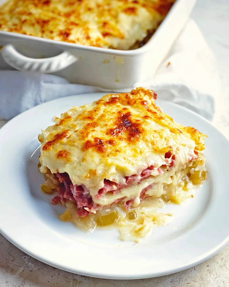 Easy Keto Reuben Casserole: Simple Low-Carb Recipe