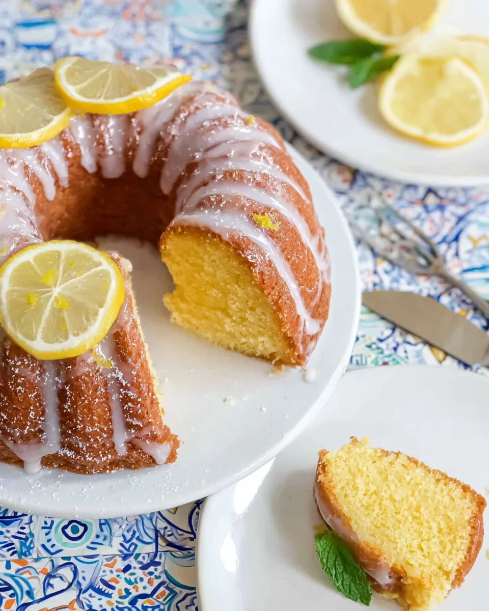 Easy Lemon Mayonnaise Cake: Moist, Zesty Bite!