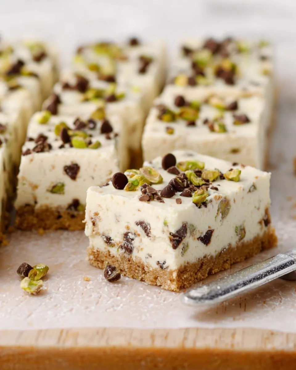 Easy No-Bake Cannoli Bars - Quick & Tasty Dessert!