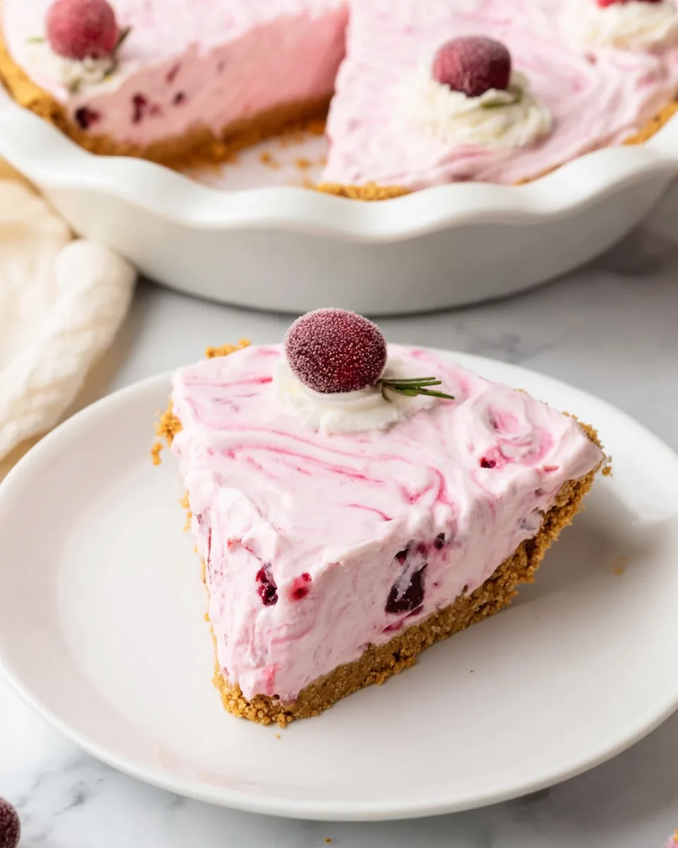 Easy No Bake Cranberry Pie: Simple Dessert Guide