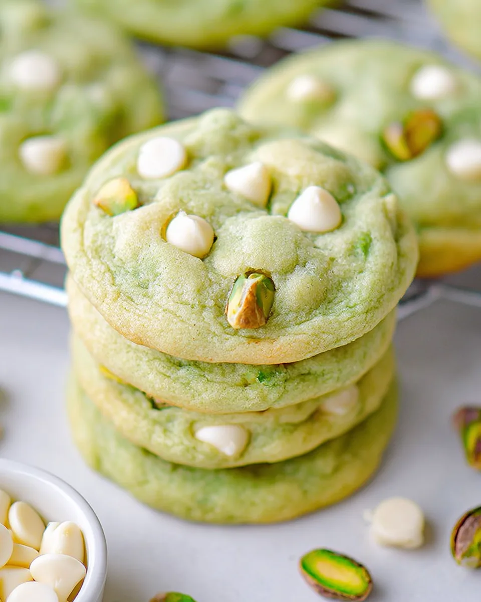 Easy Pistachio Delight Cookies: Quick & Tasty Treat!