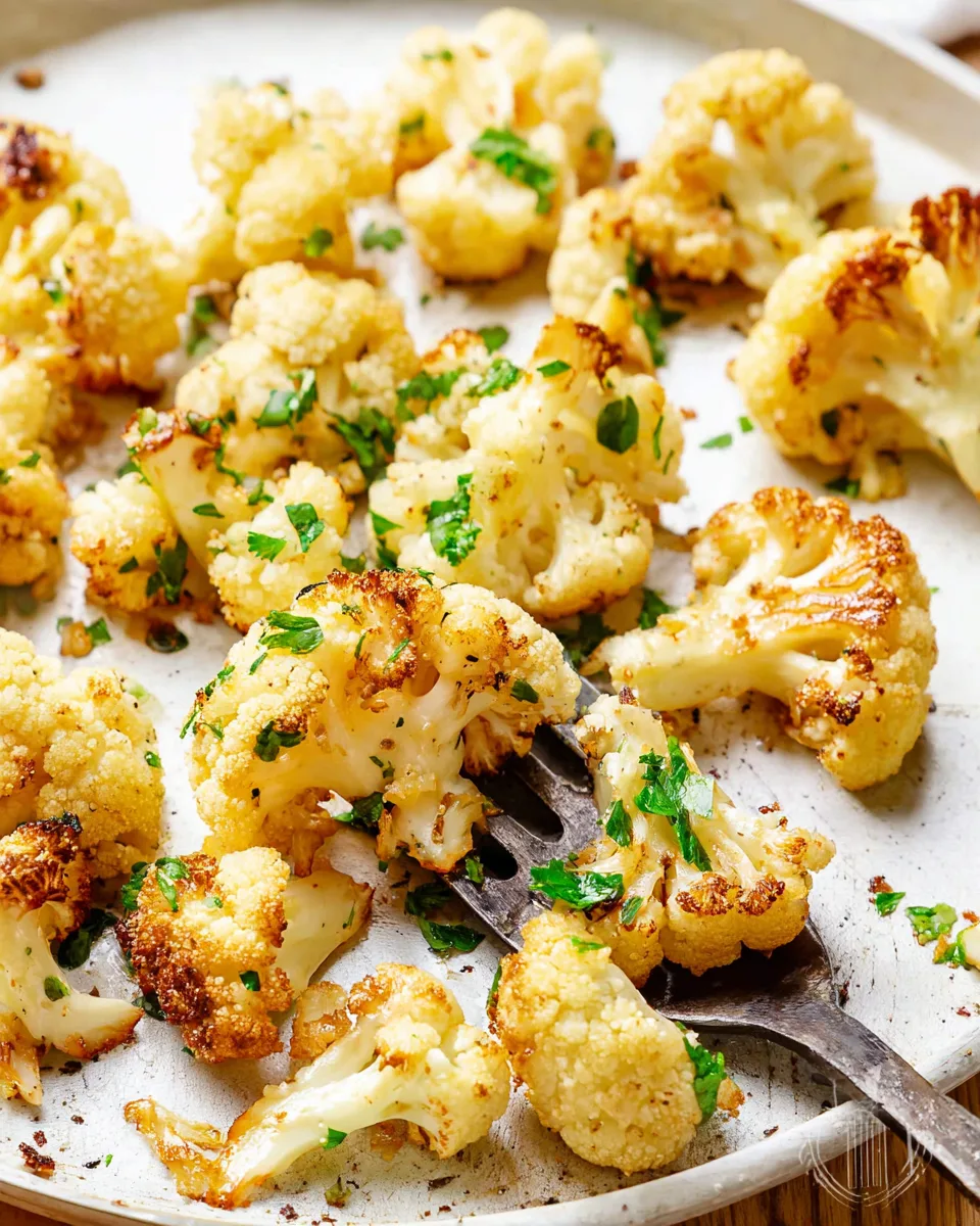 Easy Roasted Cauliflower Delight! Quick & Healthy