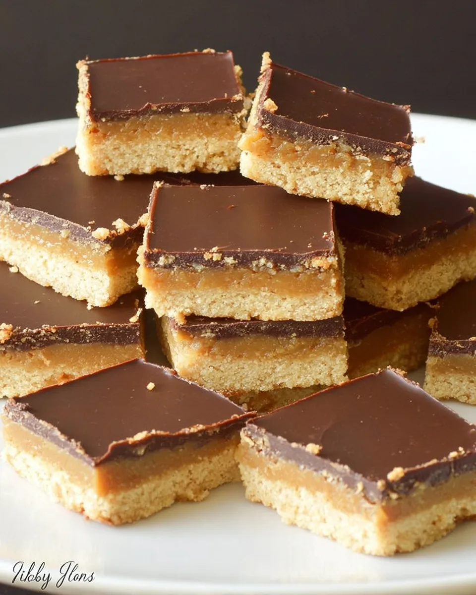 Effortless Healthy Tagalong Peanut Butter Cookie Bars