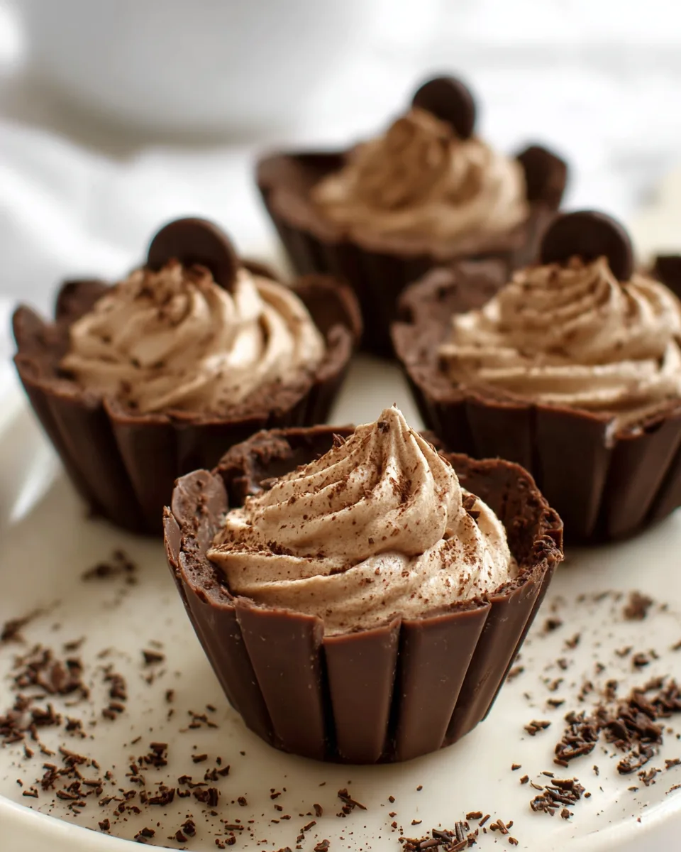 Espresso Chocolate Mousse Cups Recipe For Everyone!