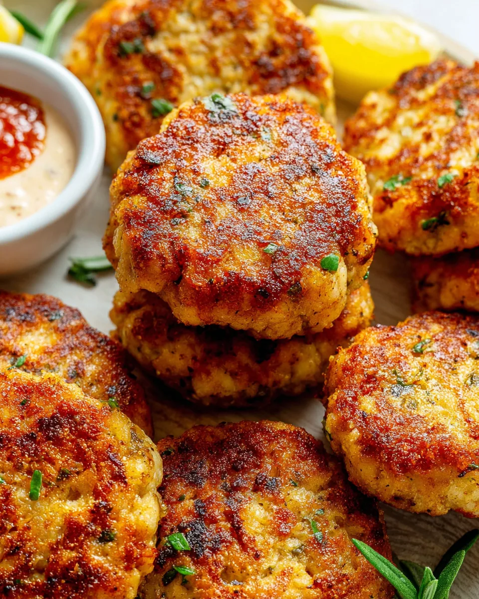 Healthy & Crispy Chicken Patties! The Best Recipe