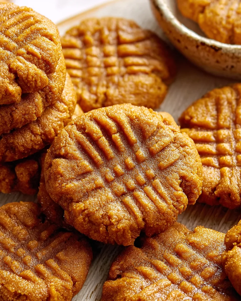 Healthy Peanut Butter Cookies: Easy & Delicious Recipe