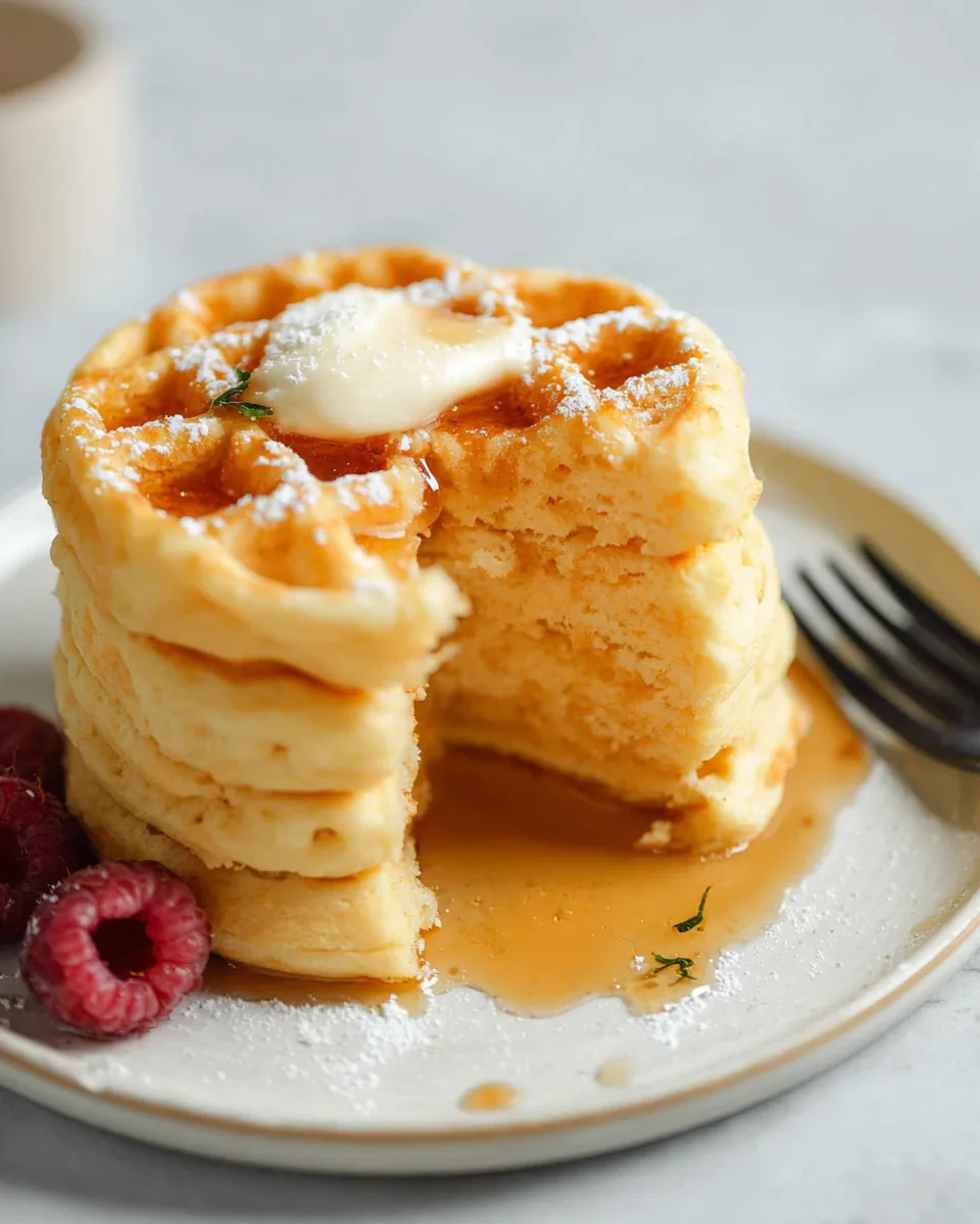 High-Protein Crispy Waffles! Quick & Easy Recipe