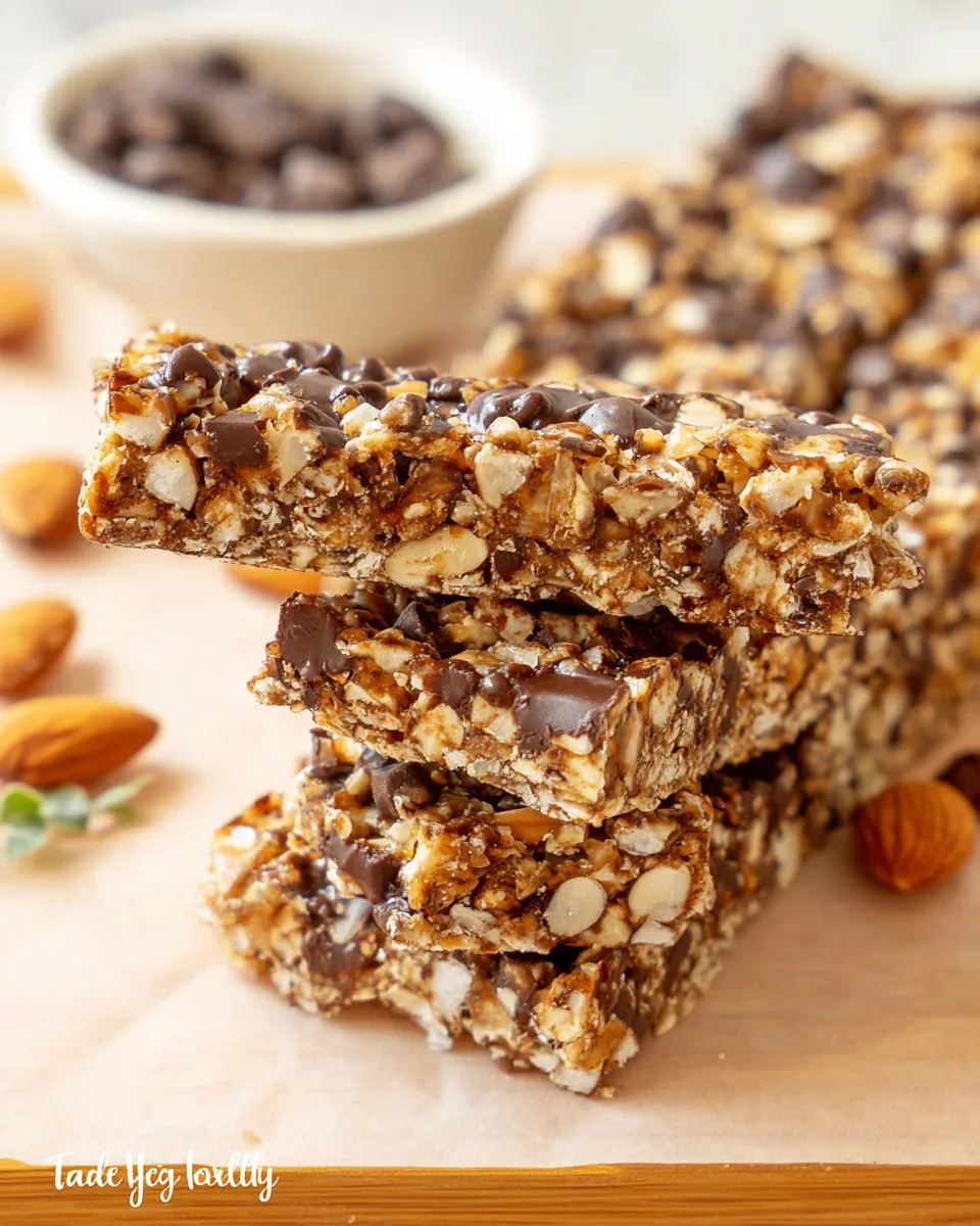 Homemade Delicious & Easy Keto Granola Bars Recipe