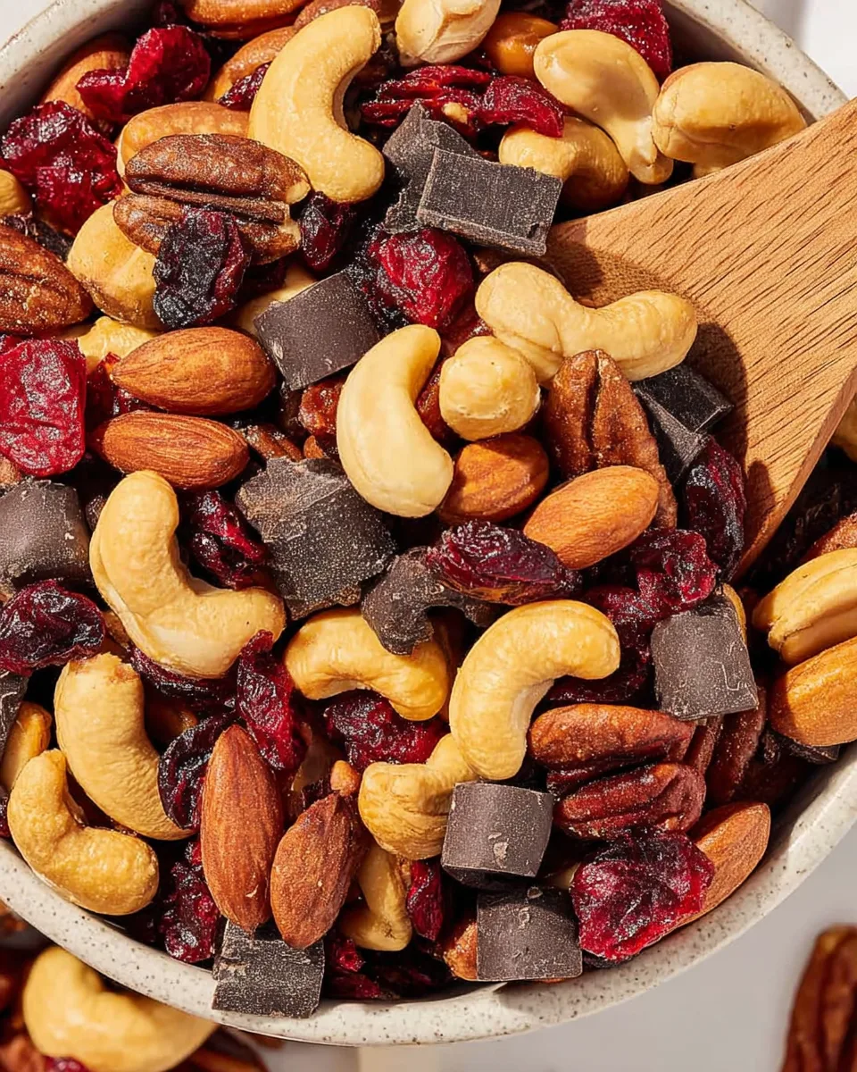 Homemade Sweet & Salty Trail Mix! Easy Recipe.