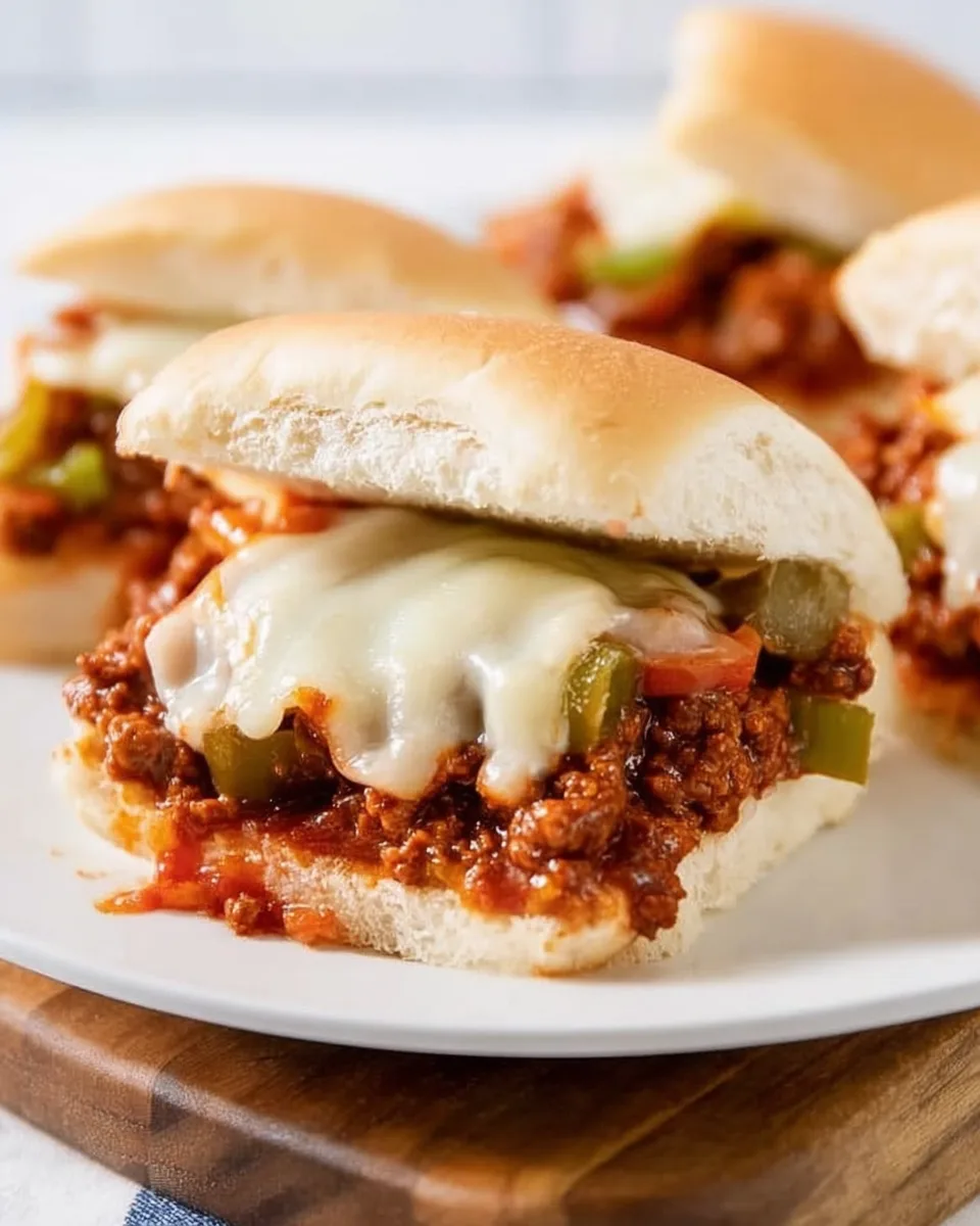 How to Make Easy Cheesy Pizza Joes! Top Recipe!