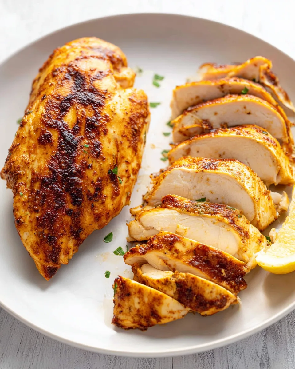 Juicy Air Fryer Chicken Breast Amazing Seasoned