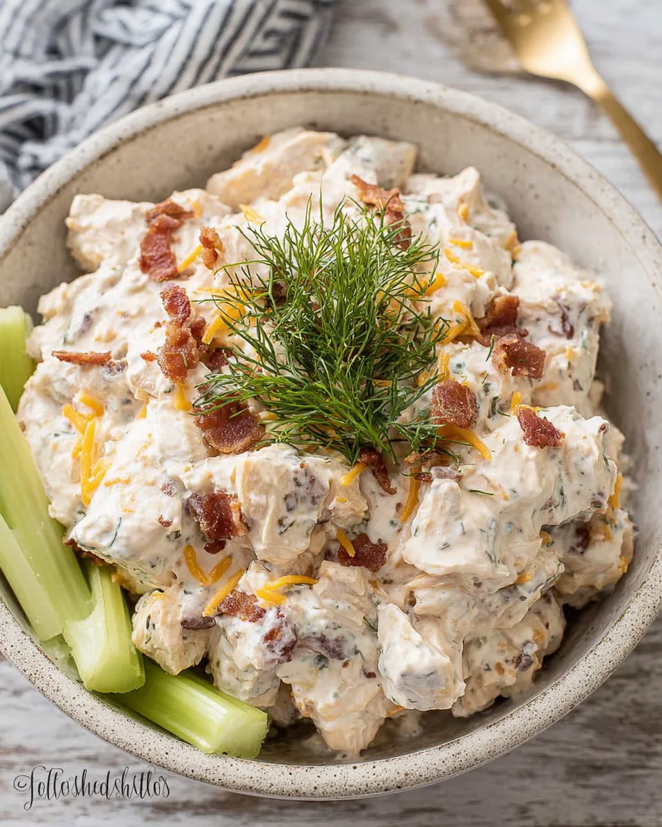 Keto Chicken Salad with Bacon: Quick & Easy Recipe