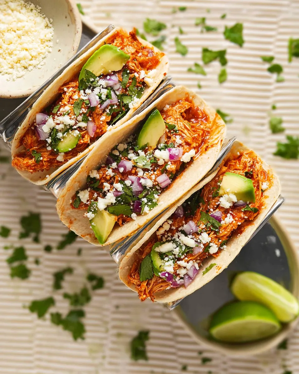 Keto Chicken Tinga Tacos Recipe - Easy & Flavorful