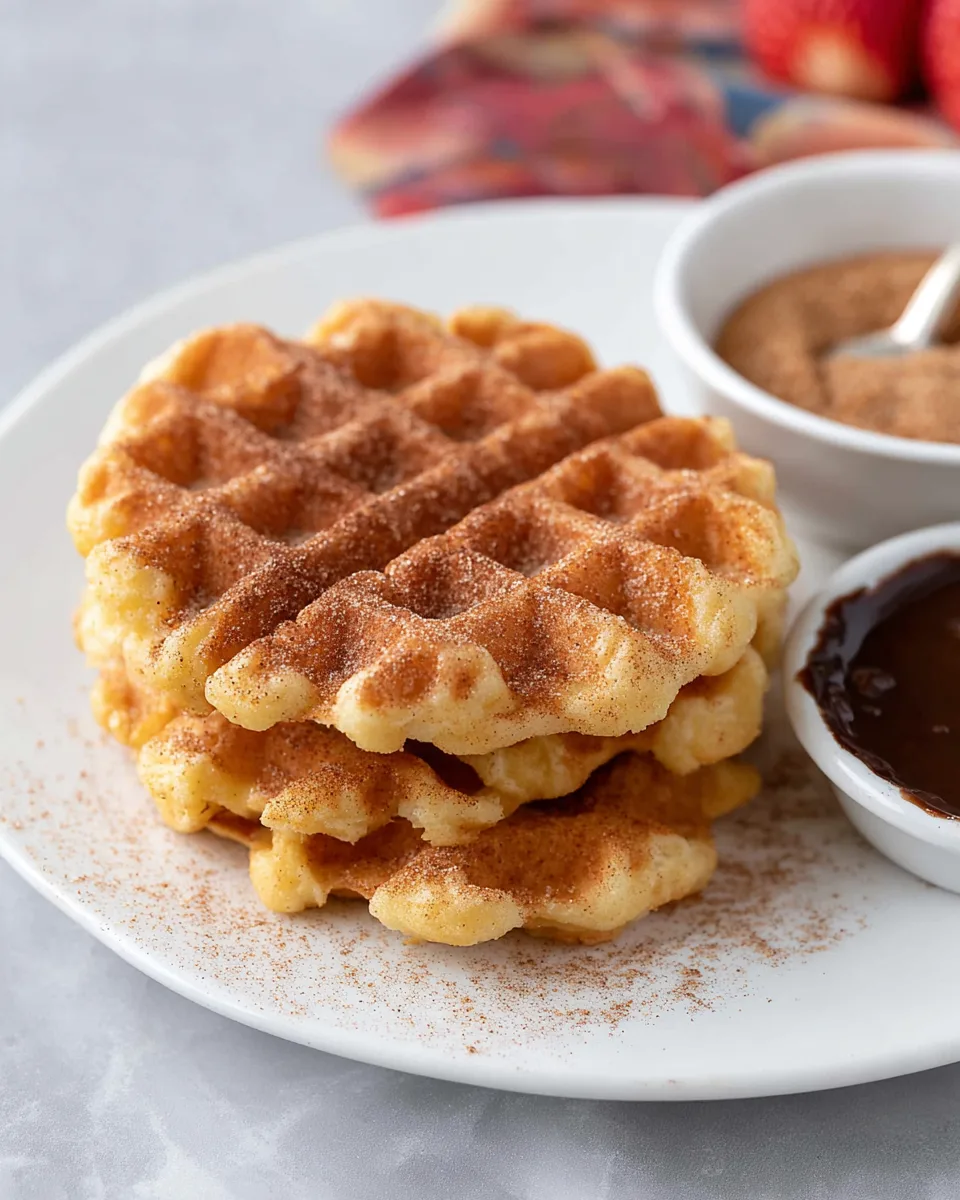 Keto Churro Waffles: Easy, Sugar-Free Breakfast Treat