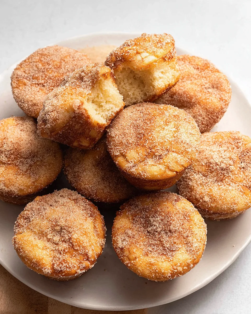 Keto Cinnamon Donut Muffins - Easy Low Carb Recipe
