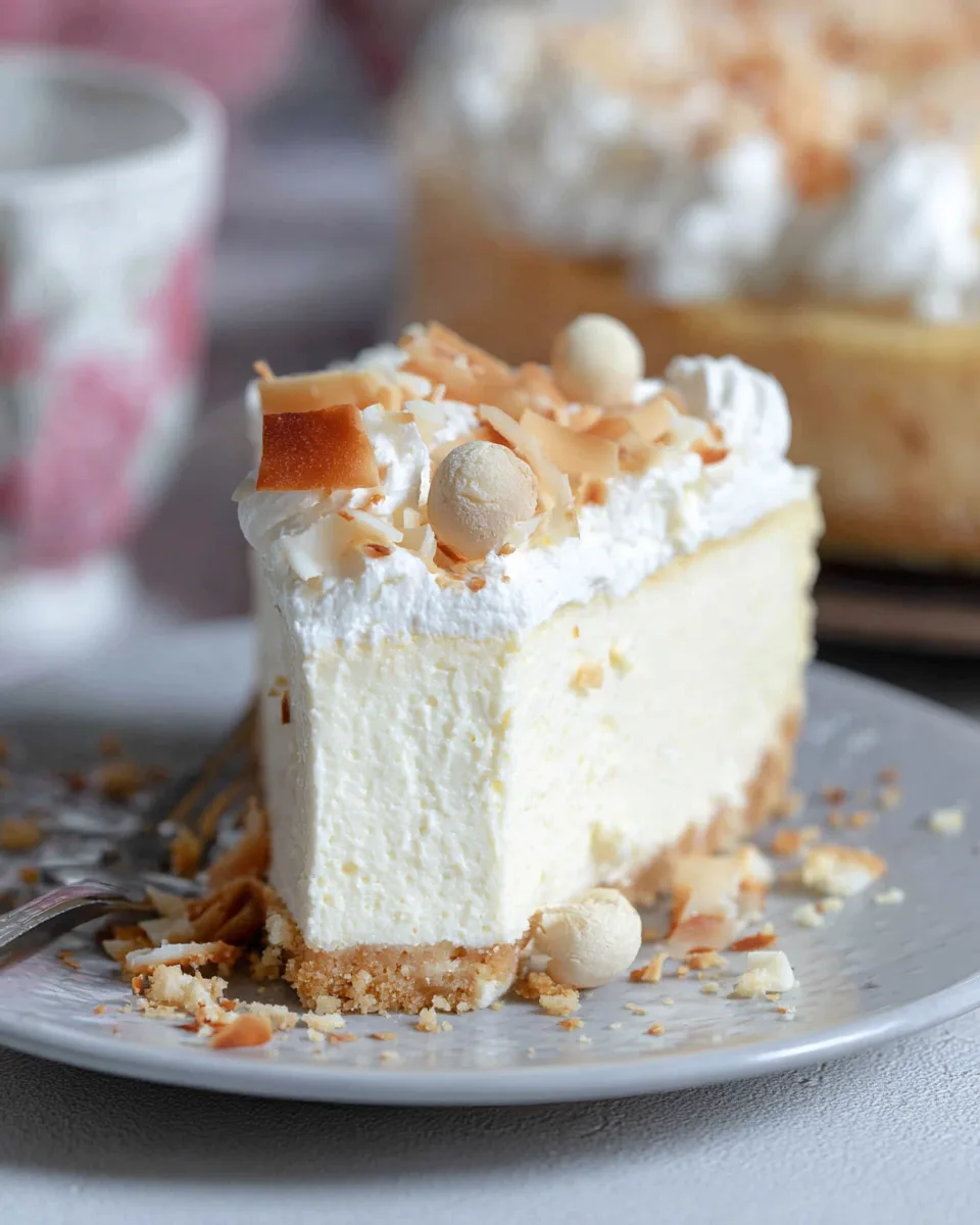 Keto Coconut Cheesecake Delight - Simple Low Carb