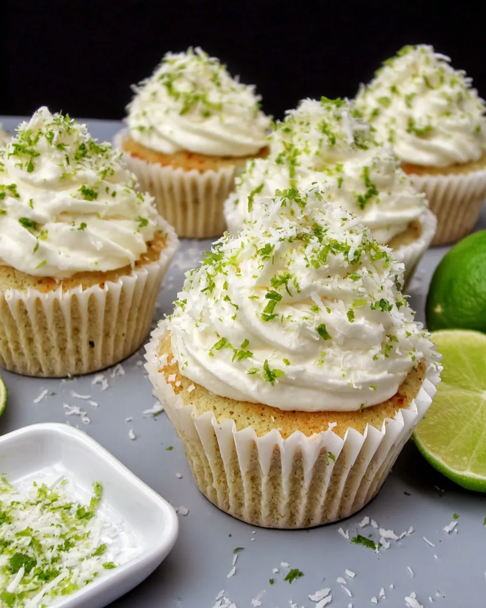 Keto Coconut Lime Cupcakes: Easy, Low-Carb Recipe!