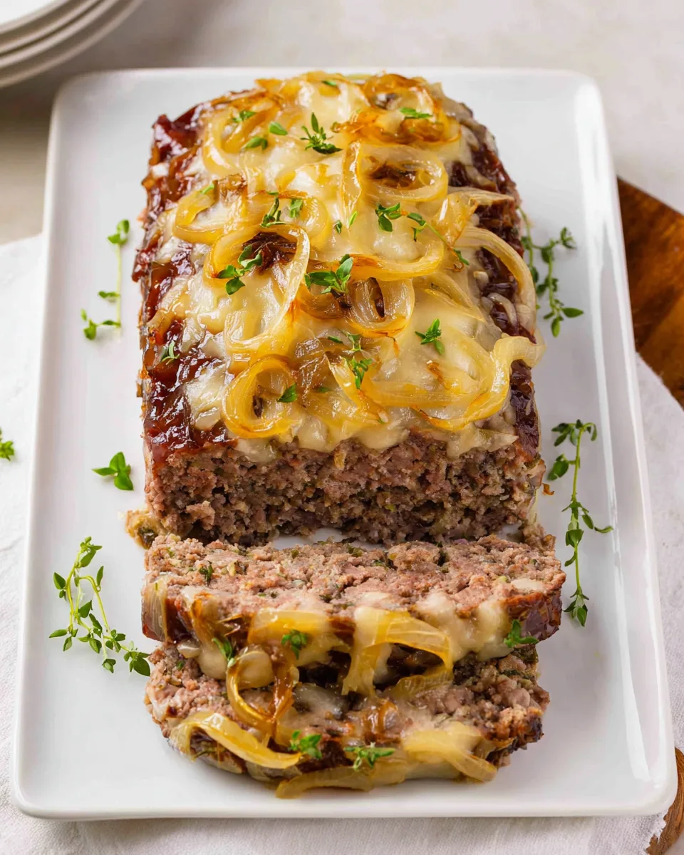 Keto French Onion Meatloaf: Delicious & Easy Recipe!