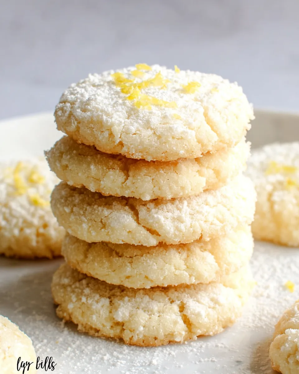 Keto Lemon Cookies: Easy, Healthy, Low Carb Recipe!