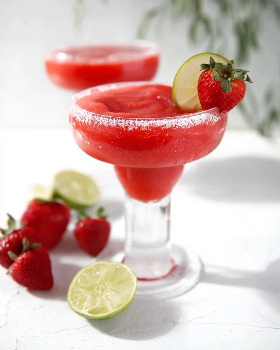 Keto Strawberry Margaritas Recipe - Low Carb Treat