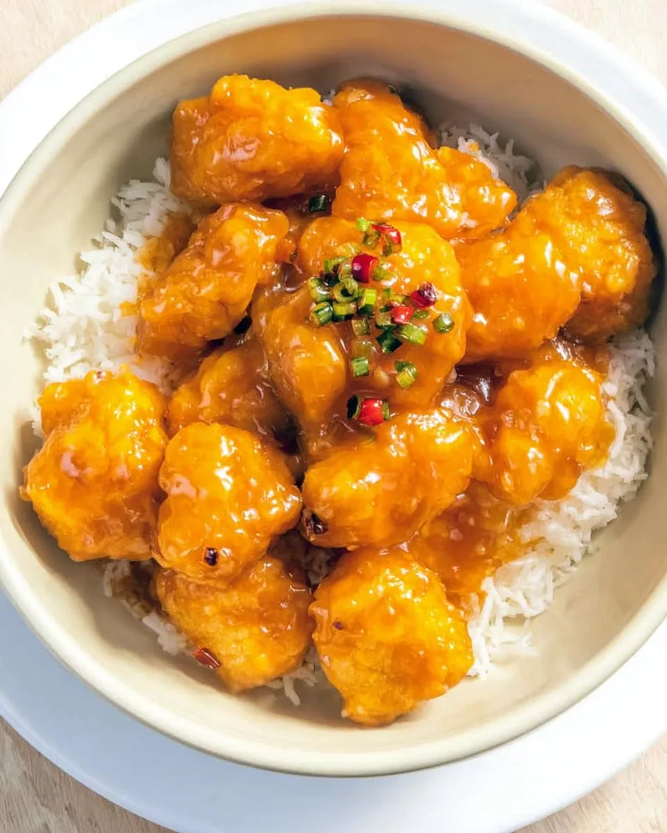 Make Easy Air Fryer Orange Chicken Recipe Tonight.