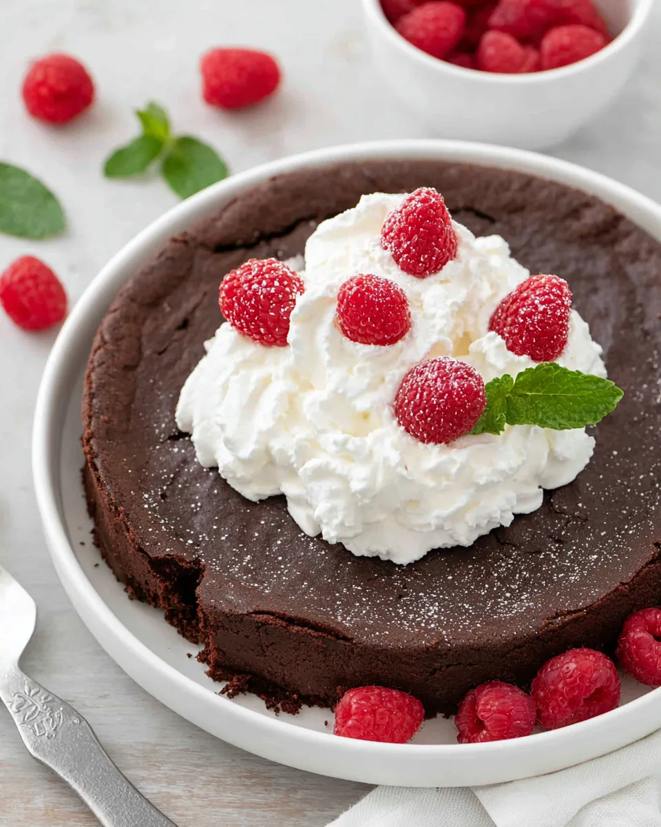 Make Easy Flourless Chocolate Fudge Cake Today!