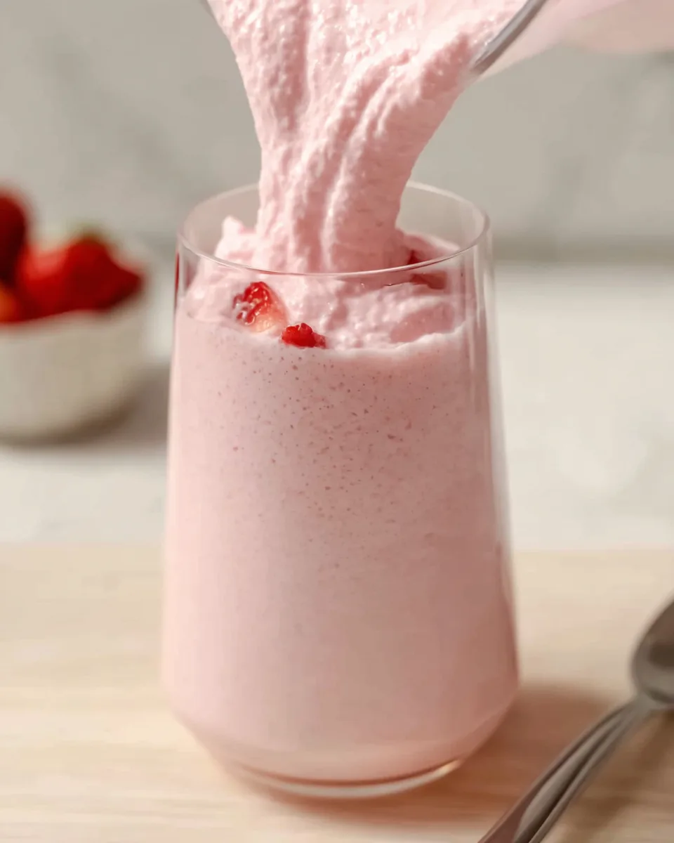 Make This Delicious Strawberry Cheesecake Keto Smoothie