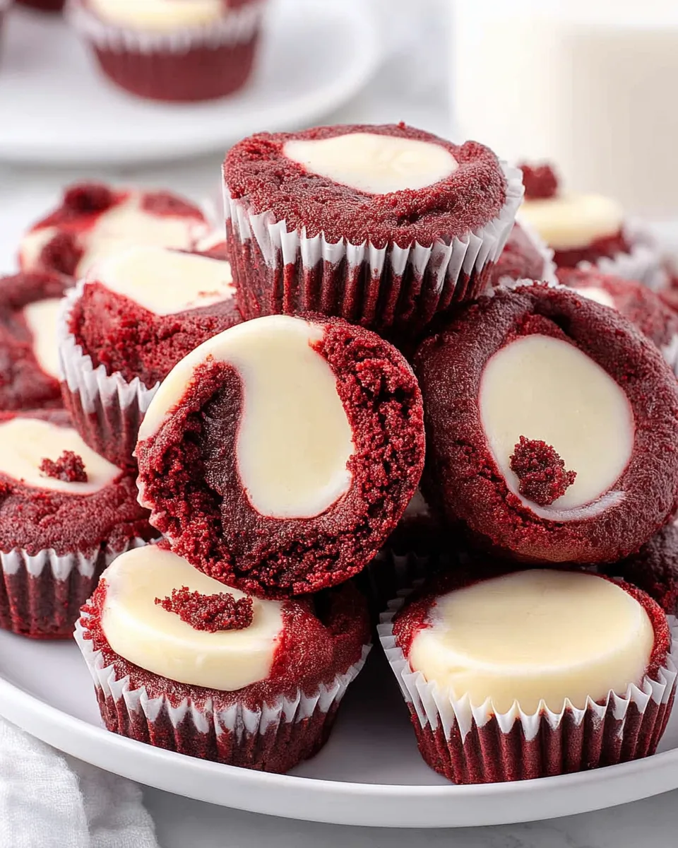 Mini Red Velvet Cheesecakes Recipe: Easy Bites