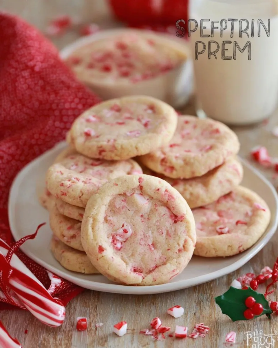 Peppermint Shortbread Cookies: Quick & Easy Recipe!