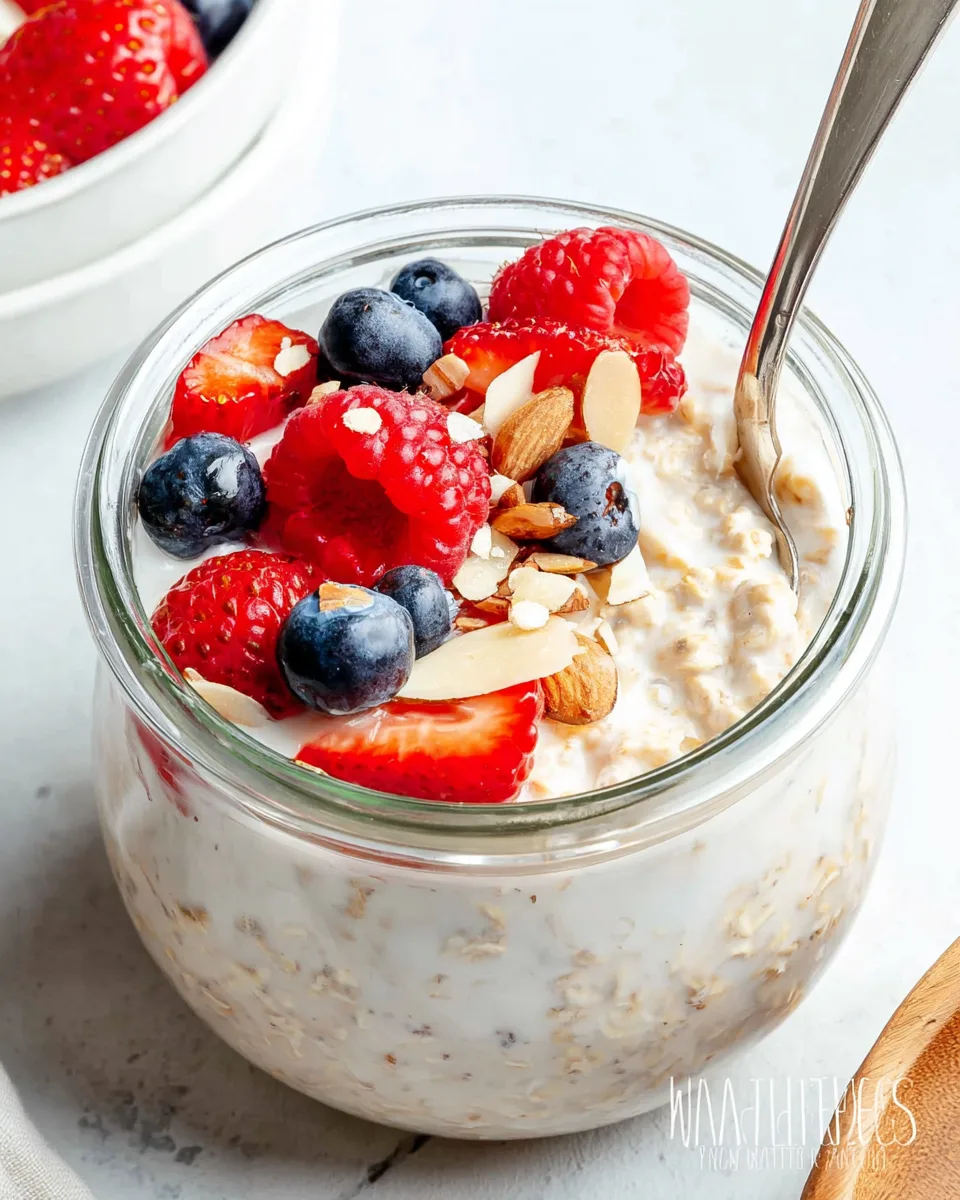Power Protein Overnight Oats: Quick & Healthy Recipe!