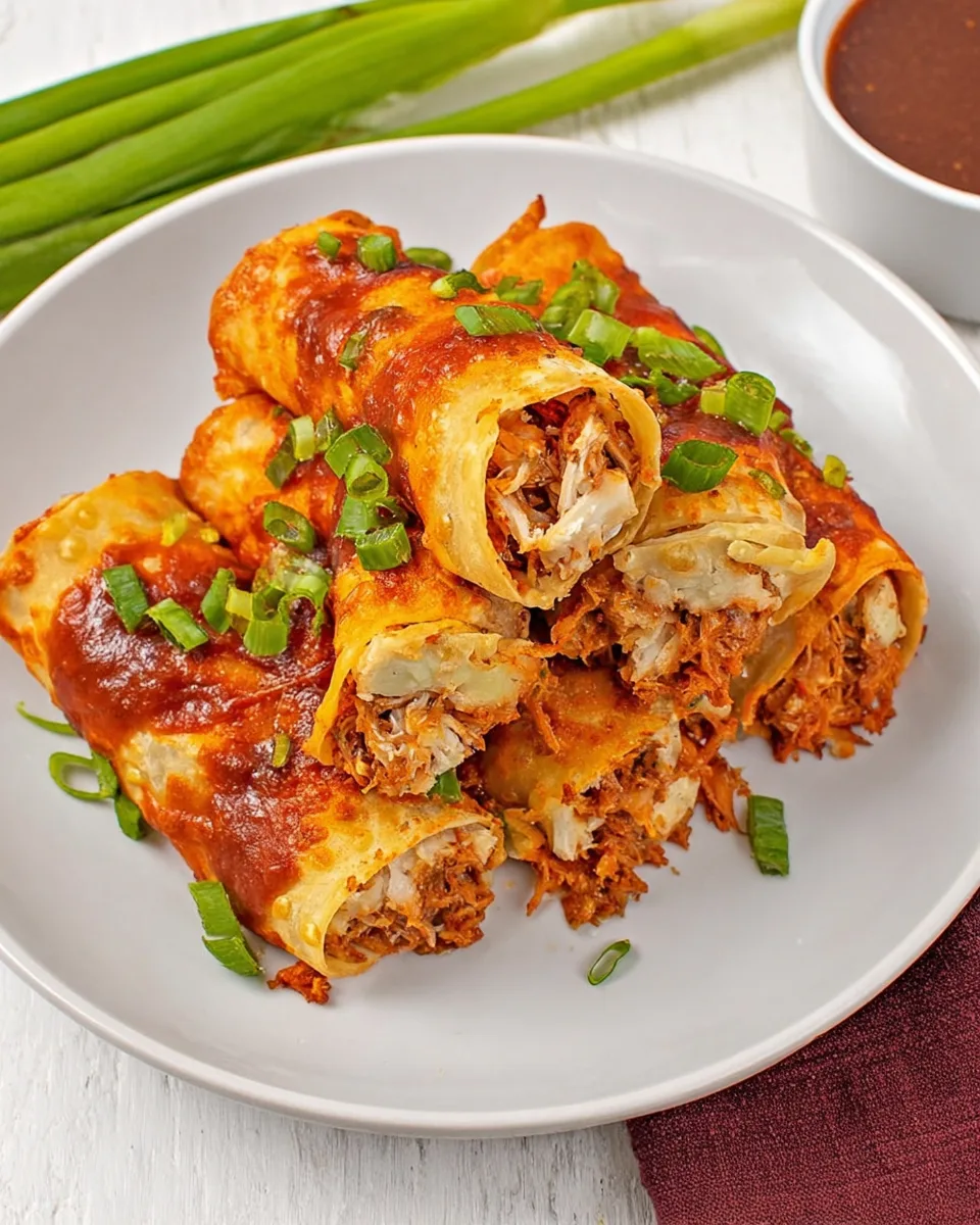 Quick & Easy Keto BBQ Chicken Roll-Ups Recipe