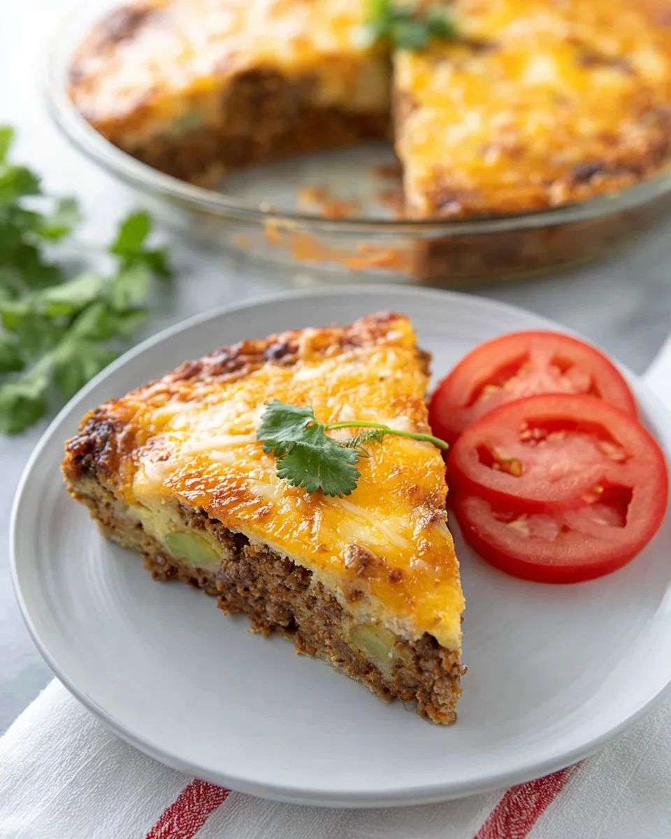 Quick & Easy Taco Pie Recipe: Perfect Weeknight Dinner!